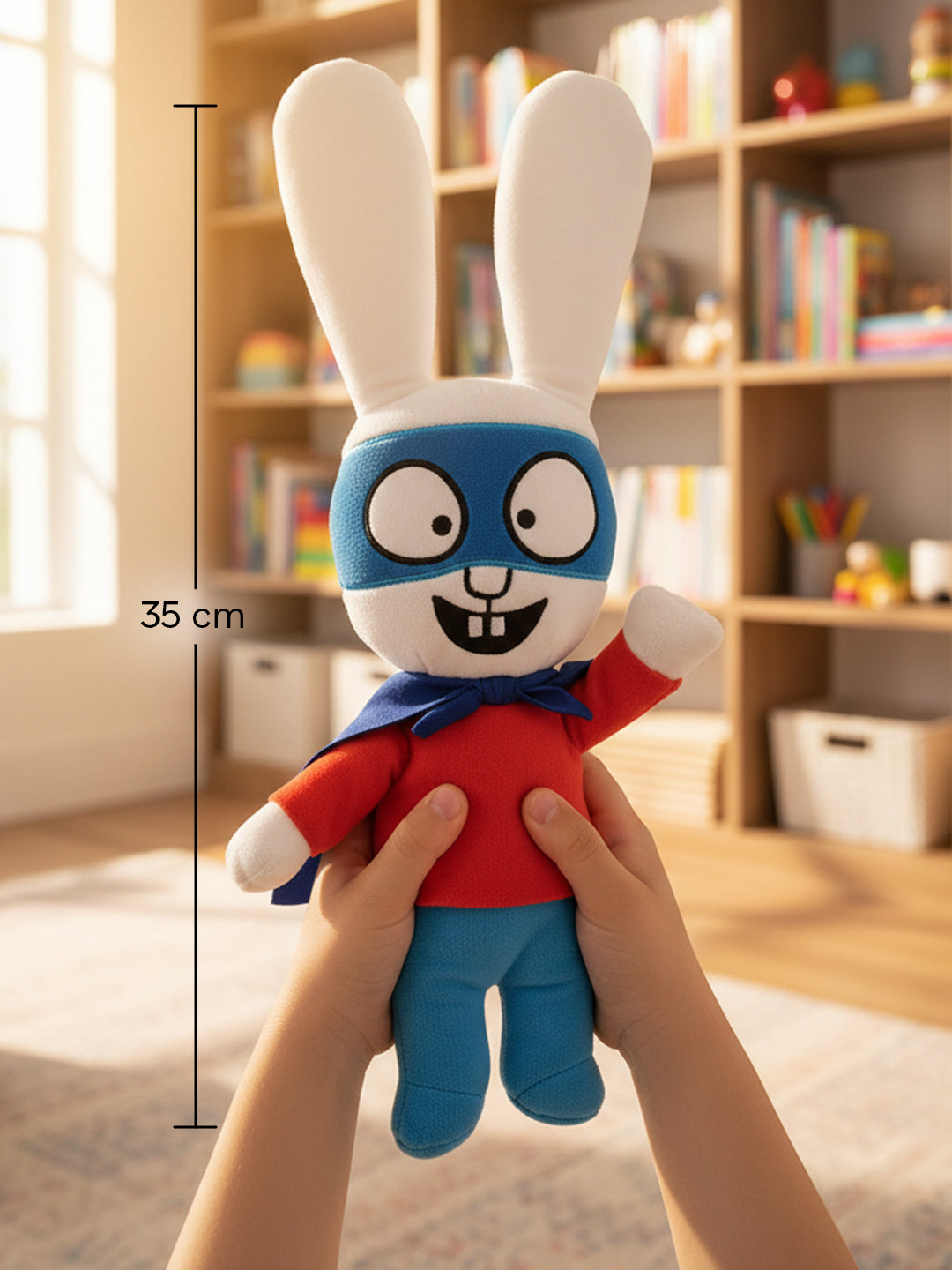 Іграшка Сімон в плащі 35 см