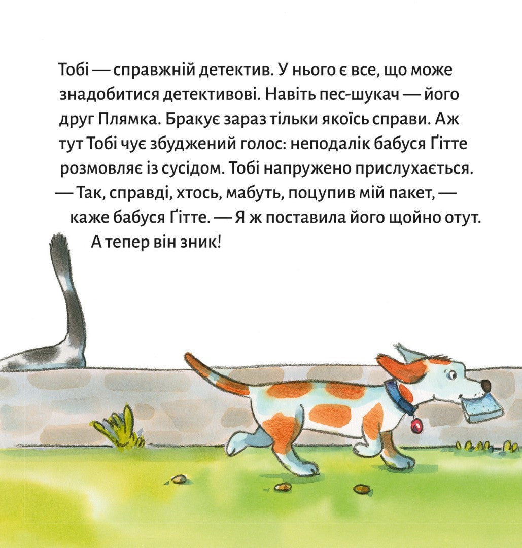 Піксі-книжка Детектив Тобі