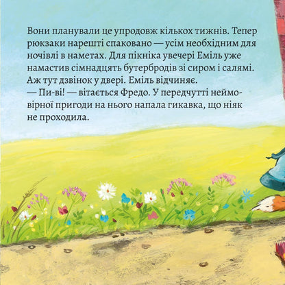 Піксі-книжка Ночівля в наметі