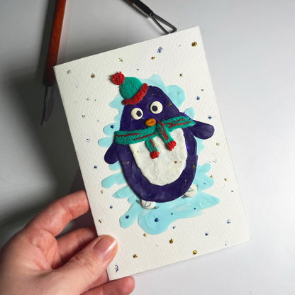 Квиток на майстер-клас — Листівка в техніці пластилінографії